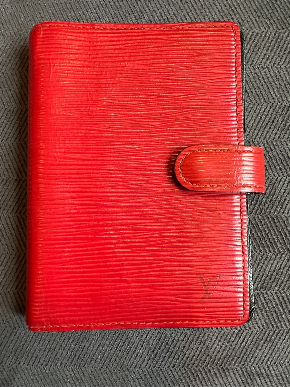 Louis Vuitton Epi Leather PM Agenda